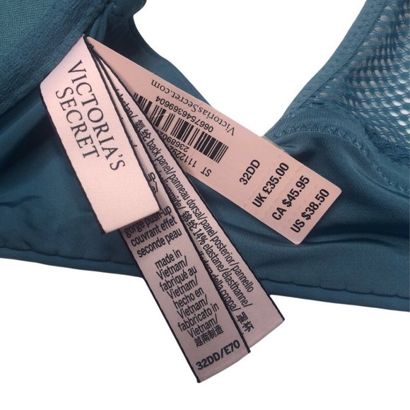 Victoria's Secret T-Shirt Push-Up Full Coverage Front Closure Bra NWT - Picture 8 of 10